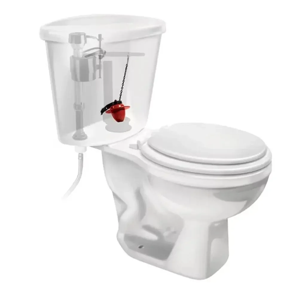 Fluidmaster 501 Universal Flapper For 3.5 GPF Toilets Before 1994 KinkFree Chain